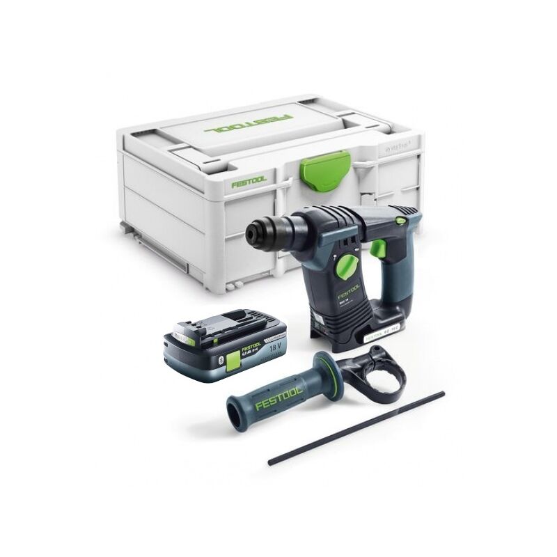 Image of Festool - bhc 18-Basic-4,0 Tassellatore sds-plus 18 v a batteria