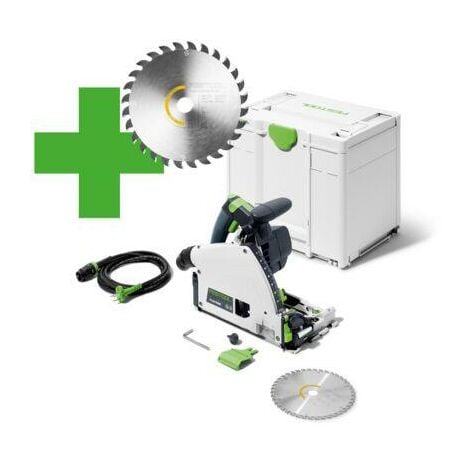 Festool Tauchsäge TS 60 K-Plus Master Edition 2023 mit 2 Sägeblätter im Systainer