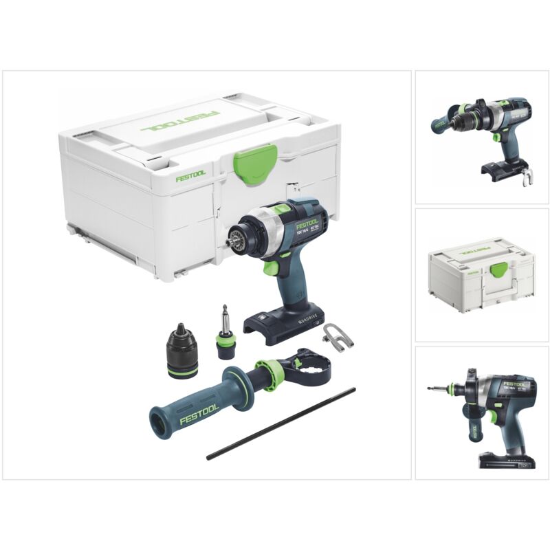 Image of Tdc 18/4 I-Basic Trapano avvitatore a batteria 75Nm Brushless 18V + Systainer - Senza batteria, senza caricabatterie (575601) - Festool