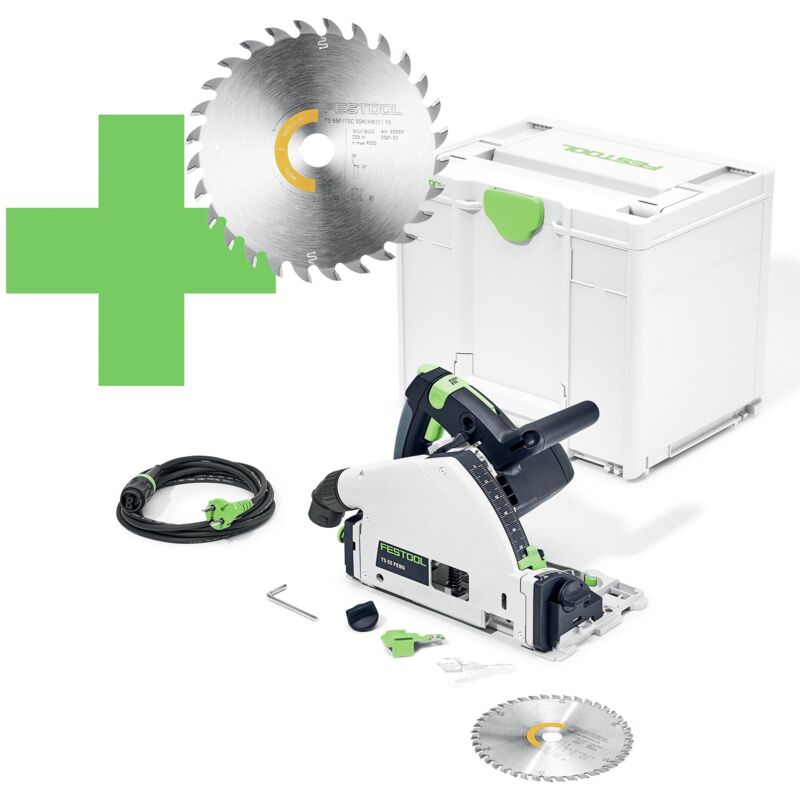 Scie plongeante Festool ts 55 F-Plus Master Edition 1200 w