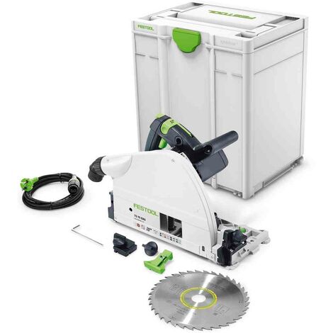 FESTOOL TS 75 EBQ-Plus sierra circular - 1600W Ø210 mm - Con hoja universal HW Wood - 576110