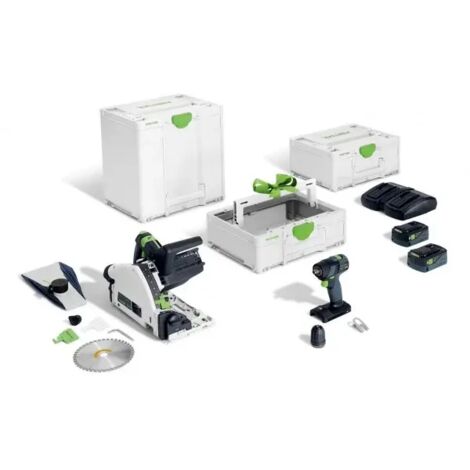 Festool TSC 55 K/TXS 18/TB M 137 Combo Set di elettroutensili professionali 18 V