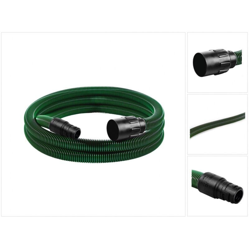 Tuyau d'aspiration d 27 Antistatique d 27-32mm x 3,5m - as ( 452878 ) - Festool