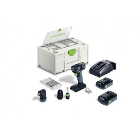 FESTOOL TXS 18 Set trapano avvitatore a batteria - 576896