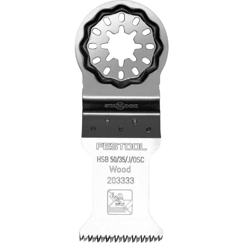 

Hoja de sierra para madera HSB 50/35/J/OSC/5 - Festool