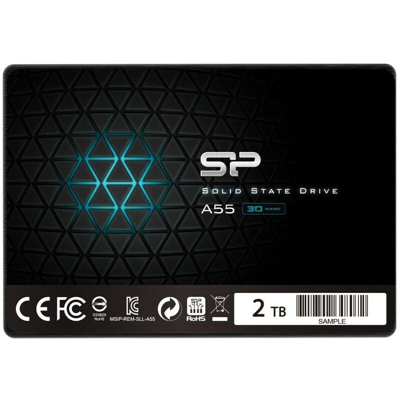 Silicon Power - Ace A55 2,5 Zoll 2000 gb Serial ata iii 3D nand