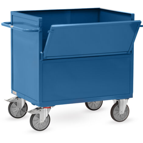 Fetra Blechkastenwagen Wände aus gesicktem Stahlblech 1200x800