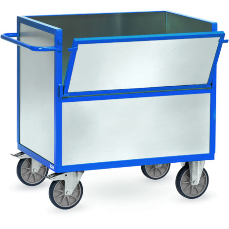 Fetra Blechkastenwagen Wände aus verzinktem Stahlblech 1000x700
