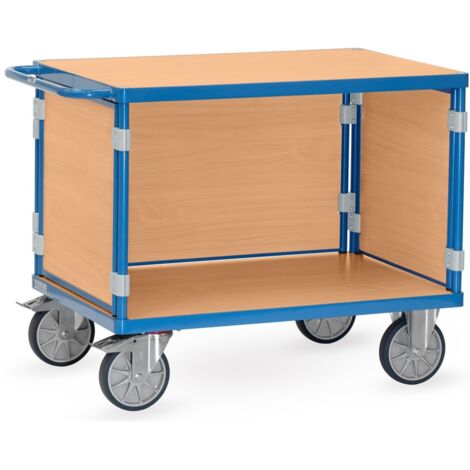 Fetra Dreiwand-Tischwagen MultiVario Baukasten-System Ladefläche 600x600mm