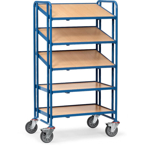 Fetra Eurokastenwagen mit 5 Holzwerkstoffplatten, 13mm hoch