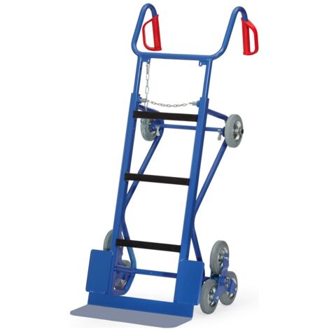 fetra Gerätekarre - 400 kg, mit Treppensternen 160 x 40 mm
