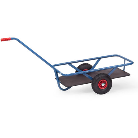 Fetra Handwagen 850x525mm Boden mit Luftbereifung
