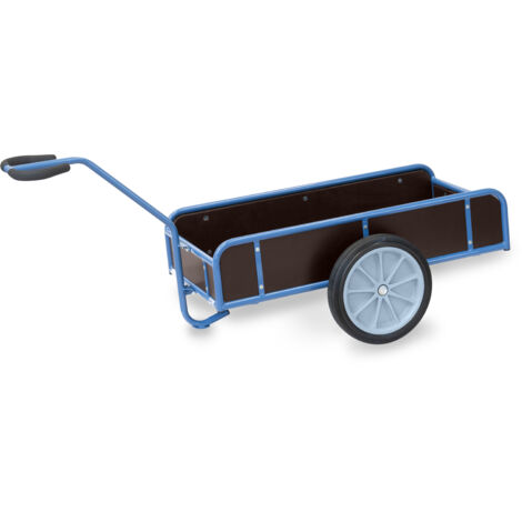 Fetra Handwagen mit Wänden 250mm hoch 1145x545mm Ladefläche Vollgummibereifung