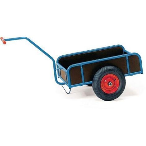Fetra Handwagen mit Wänden 250mm hoch 795x445mm Ladefläche Luftbereifung