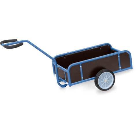 Fetra Handwagen mit Wänden 250mm hoch 795x445mm Ladefläche Vollgummibereifung