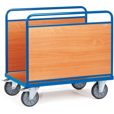 Fetra Multivario Ballenwagen mit Buchendekor 1000x700mm Ladefläche Baukasten-System