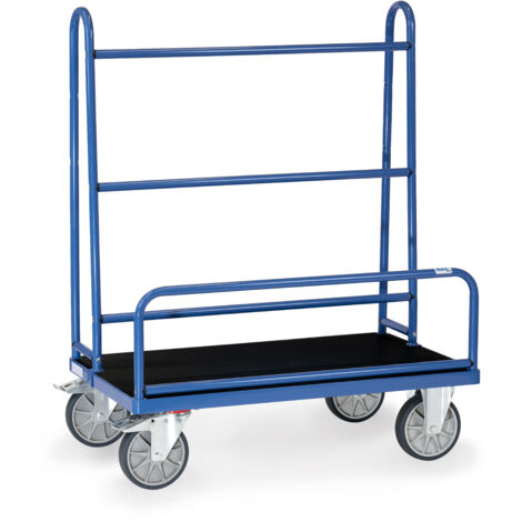 Fetra Plattenwagen mit festen Rohrbügeln 1070x335 mm Ladefläche mit Riefengummi