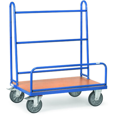 Fetra Plattenwagen mit festen Rohrbügeln 1070x435 mm Ladefläche