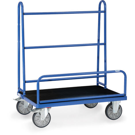 Fetra Plattenwagen mit festen Rohrbügeln 1070x435 mm Ladefläche mit Riefengummi