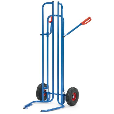 Fetra Reifenkarre mit Spreizaufnahmen 575mm Schaufeltiefe mit Luft-Bereifung