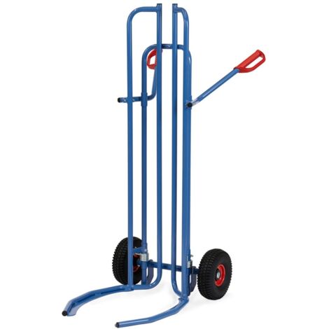 Fetra Reifenkarre mit Spreizaufnahmen 660mm Schaufeltiefe mit Luft-Bereifung