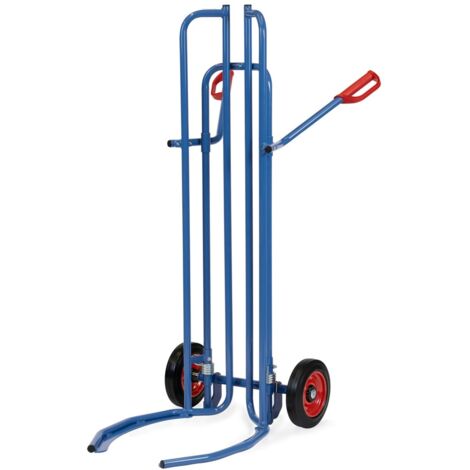 Fetra Reifenkarre mit Spreizaufnahmen 660mm Schaufeltiefe Vollgummi-Bereifung