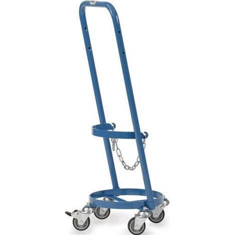 Fetra Stahlflaschenroller für 1 Propangasflasche 11 kg Inhalt,  Ø 300 mm