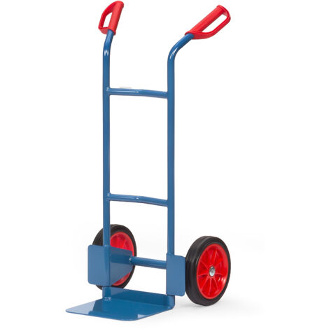 Fetra Stahlrohrkarre Höhe 1150 mm Schaufel 250x320mm Vollgummibereifung