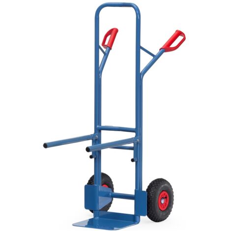 Fetra Stuhlkarre 1300mm hoch Traggestell verschraubbar mit Luft-Bereifung