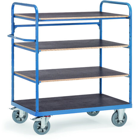Fetra Super-MultiVario-Transporter Etagenwagen mit 4 Etagen 1200x800 mm