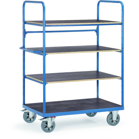 Fetra Super-MultiVario-Transporter Etagenwagen mit 4 Etagen Höhe 1817mm 1200x800 mm