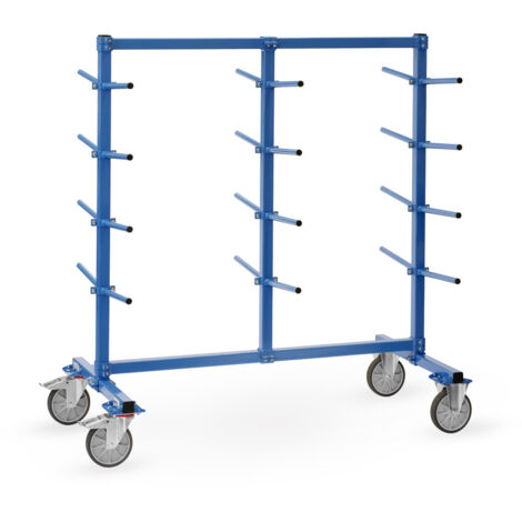 Fetra Tragarmwagen 24 Tragarme 5° geneigt zweiseitig 2000x800mm mit PVC