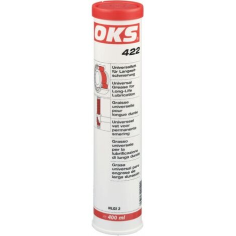 Fett universale per lubrificazione a lunga durata OKS 422 400ml cartuccia chiara