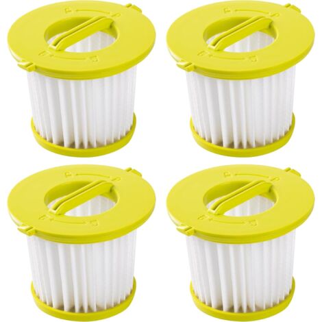 Fette Filters – Ersatz-Staubsaugerfilter, kompatibel mit den Modellen Ryobi ONE+ 18V PCL700, PCL704 und PCL705 (Referenz A32F05N A32HF00) sowie mit Hoover BH57400V. 4er-Pack.