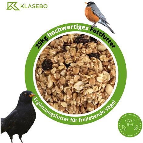Fettfutter 25 kg, Vogelfutter