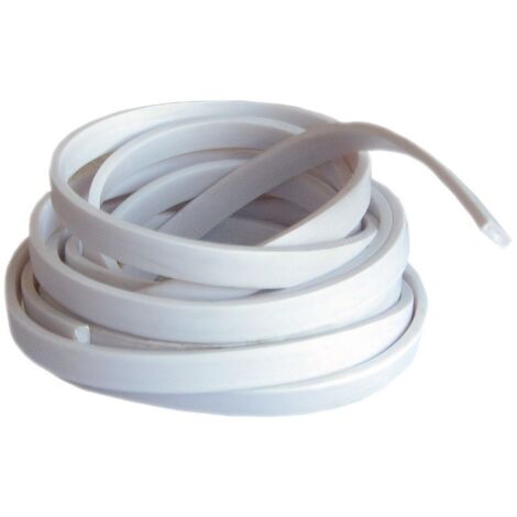 Fettuccia in pvc bianco da saldare 3x9 mm
