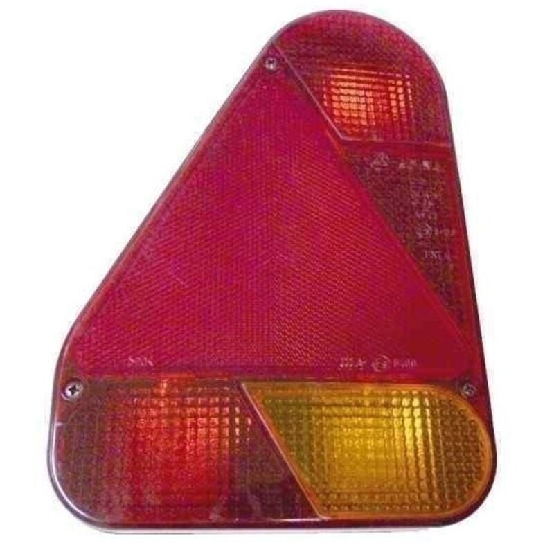 Aj.ba - Feu ajba FP72 Gauche 5 Fonctions pour Remorque – Connectique Carrée