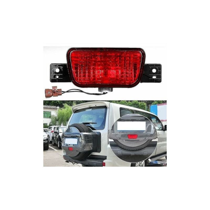 Feu antibrouillard arrière de voiture compatible avec Mitsubishi Pajero Montero 2007-2015 8337a068