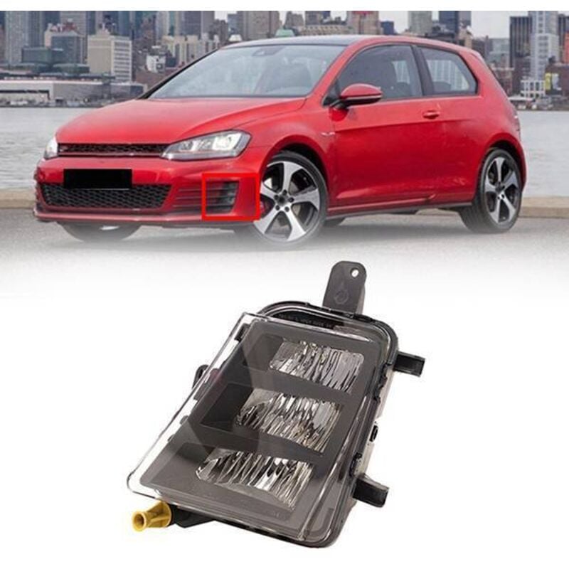 Image of Feu antibrouillard avant gauche à LED 5G0941699 pour Volkswagen Golf 7 A7 MK7 GTI 2013-2017