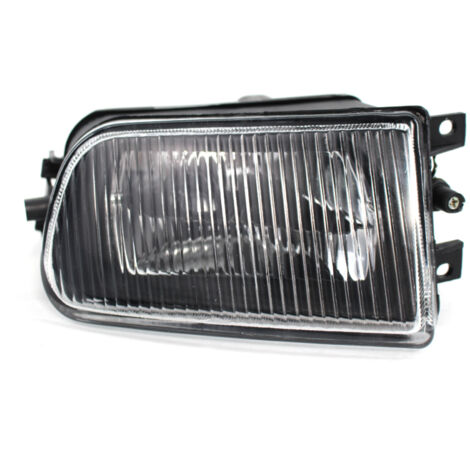 Feu Antibrouillard Gauche pour BMW Série 5 E39 1997-2000, Compatible 528i 540i Z3, Remplacement Direct sur Pare-Chocs Avant, Plastique Noir Durable