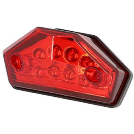 Feu arrière 12V a LED cabochon rouge Tun'R pour moto Rieju 50 MRT