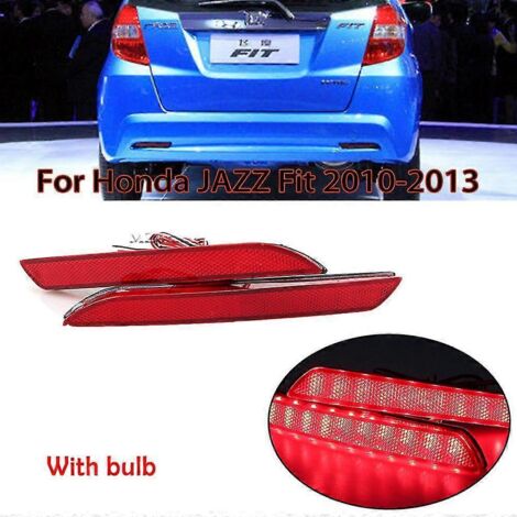 Feu arrière à LED pour Honda Jazz Fit 2010-2013 CRZ CRV, réflecteur arrière, feu antibrouillard et feu stop - Accessoires auto