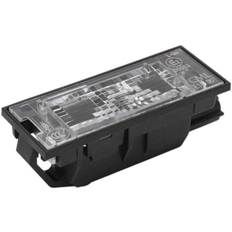 TRYWISE Feu Arrière de Plaque D'immatriculation, éclairage de Plaque D'immatriculation 8200480127 Remplacement de la Lampe de Plaque D'immatriculation Arrière pour Clio MK III IV Fluence Kangoo