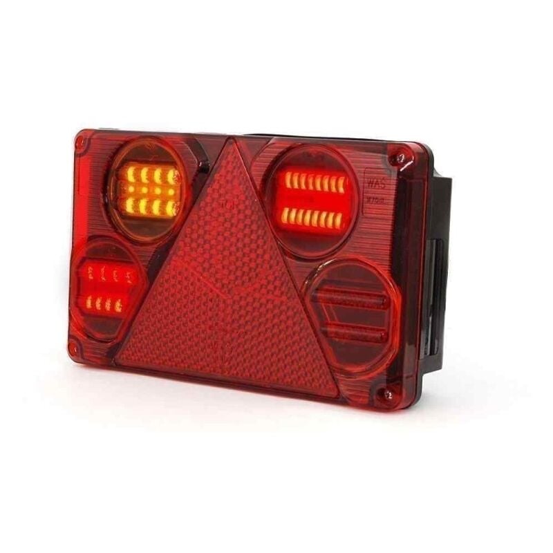 Imline - Feu arrière droit à led 6 fonctions pour remorque