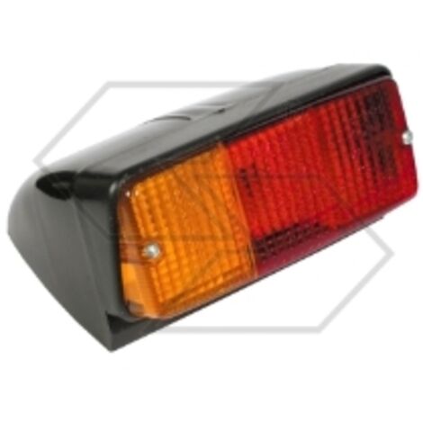 Feu arrière en forme de sabot pour tracteur agricole Lamborghini 160x78x140mm