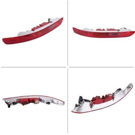 Feu arrière gauche pour Audi Q5 2.0 TDI/TSI (2006–2016) – antibrouillard intégré, couleur rouge, compatible version européenne uniquement