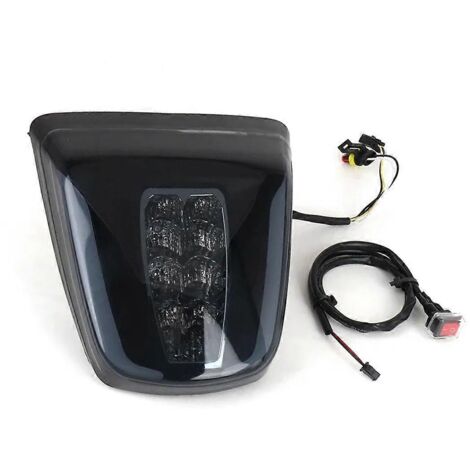 Feu arrière LED pour moto, feu stop arrière, comme illustré
