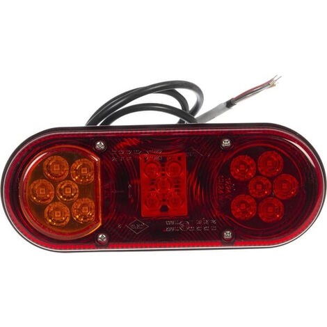 Feu arrière LED rectangle gauche câblé GOPART LA45007