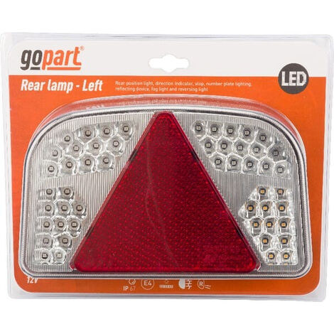 Feu arrière LED rectangle gauche GOPART LA91260L