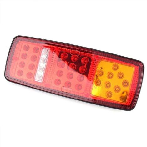 Feu Arrière LED Sécurité Remorque Voiture Camion Clignotant Recul